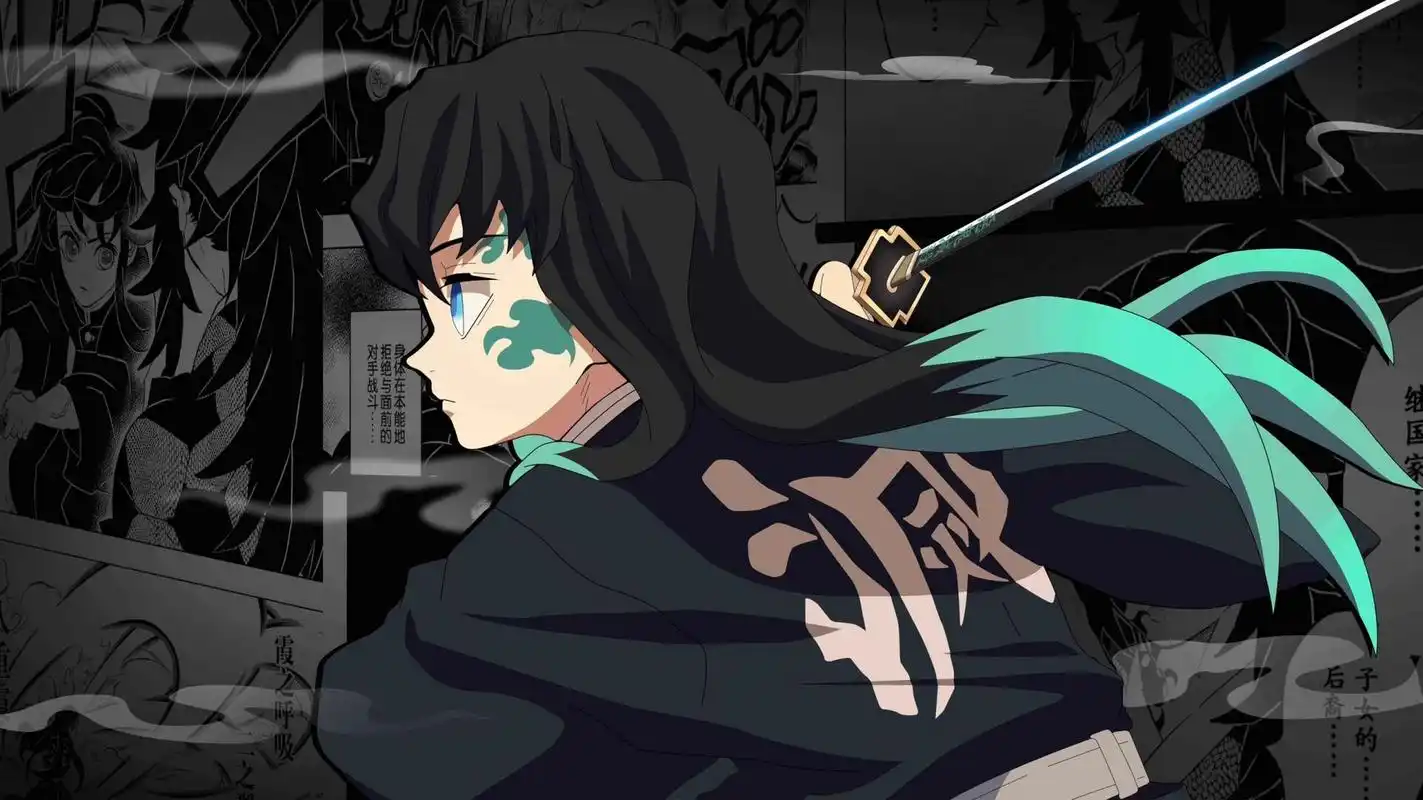 鬼灭之刃 锻刀村篇‖平板壁纸 "无一郎的无是无限的无!