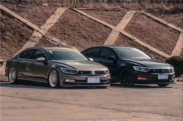 李洋讲述大众迈腾b8改装airbft气压减震器低趴效果