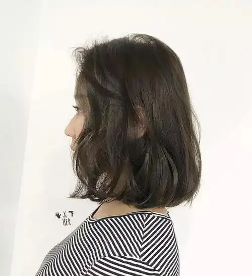 最好打理的短发"微卷烫"