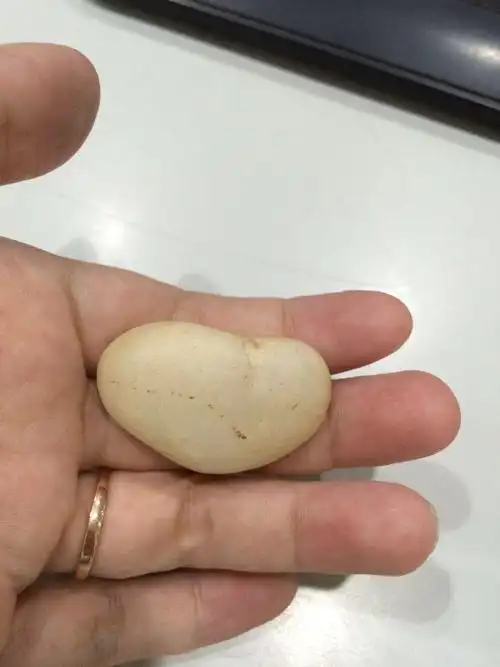 这个小石头表面乳白色,透光,手机电筒照过,透光很强,想知道是什么石?