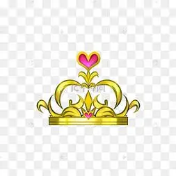 手绘公主皇冠