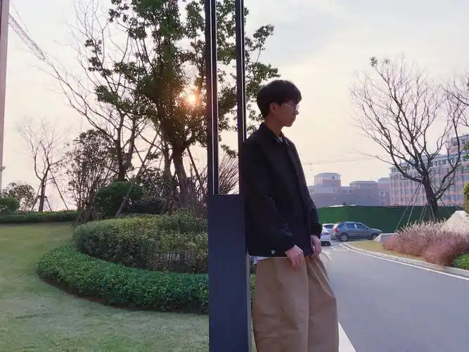 日系男生初春穿搭173cm115