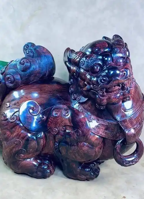 越南黄花梨貔貅天禄辟邪百解罕见超大规格孤品重器