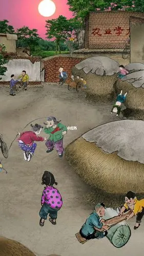 那里承载着童年和同伴们的回忆,还清楚的记得小时候刚学大量自行车的