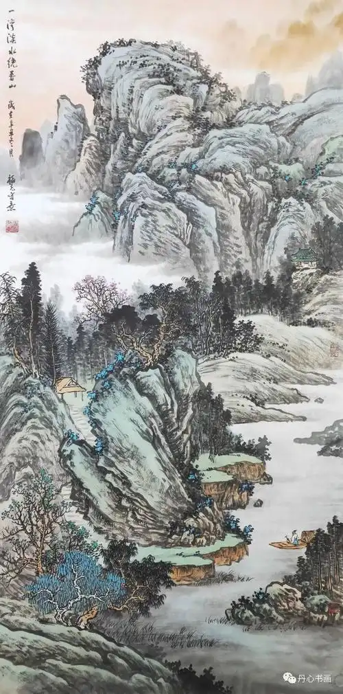 气势磅礴苍茫雄逸山水画家关福元