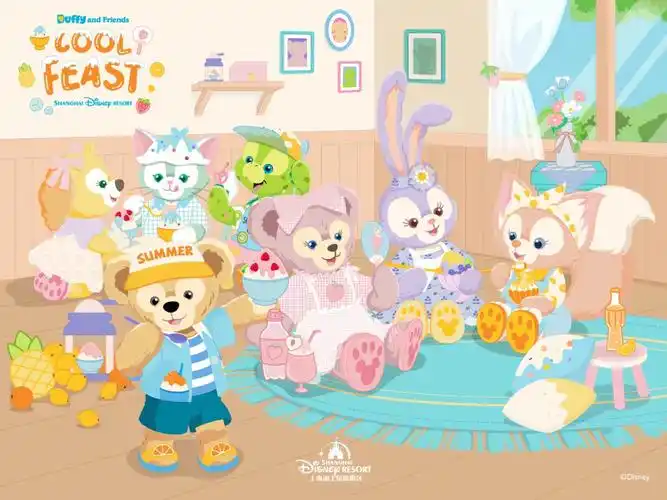 达菲和朋友们手机壁纸电脑壁纸