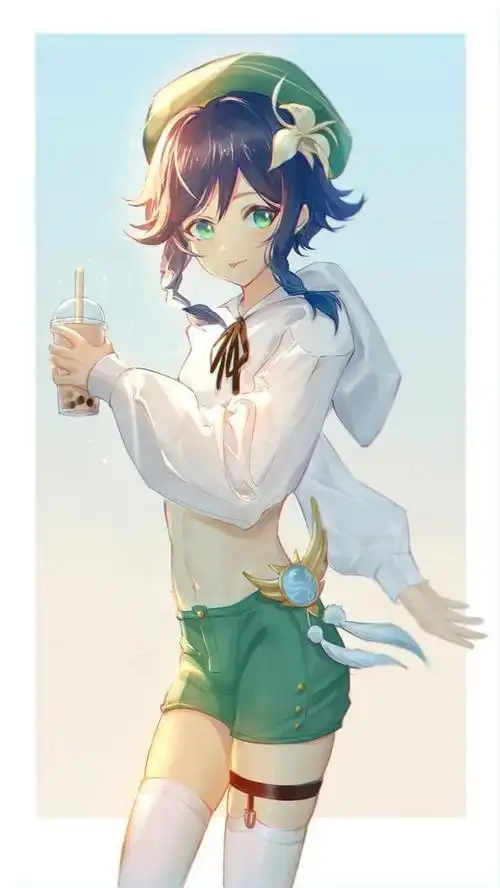 二次元美图原神美图温迪合集