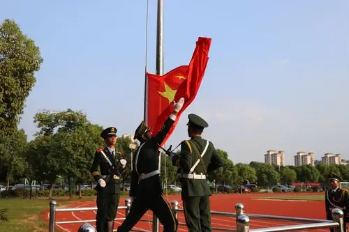 国旗护卫队升旗