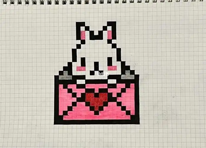 小兔子 像素画临摹(3)