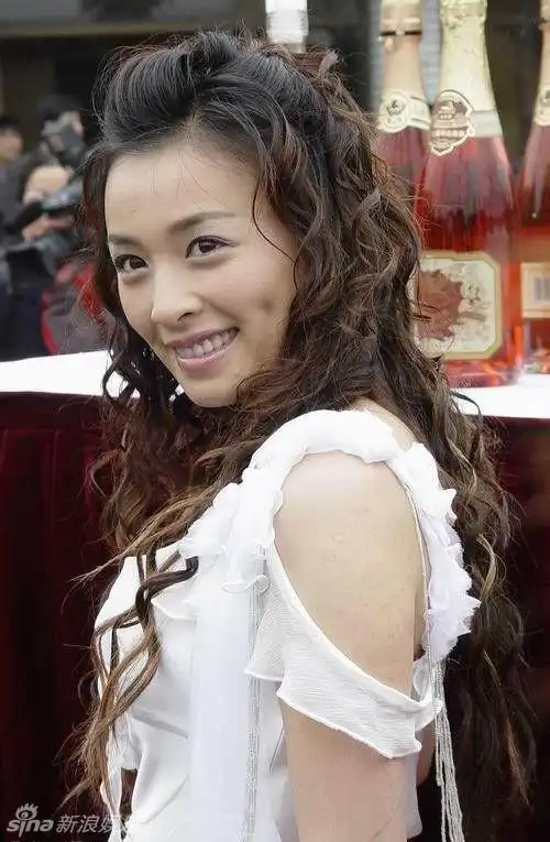 [青春照相馆]张庭珍贵旧照:酒窝美女楚楚动人(16)_港台星闻_明星-超级