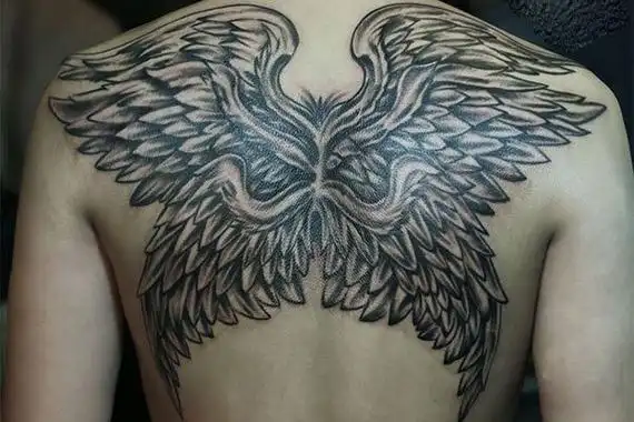 六翼天使纹身的寓意含义:推荐15款六翼天使纹身图案