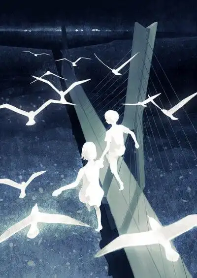 手绘 水彩 涂鸦 星空 唯美 意境 背景 二次元 小清新 治愈系 封面