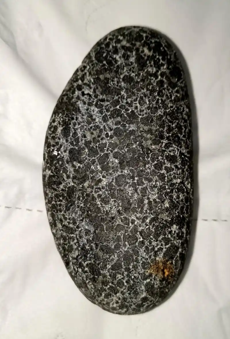 碳质球粒陨石(含有机物) 主要成分:蛇纹石交代,透辉石,橄榄石.