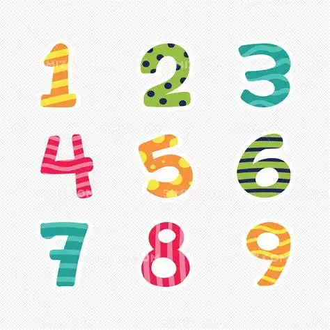 0到9彩色数字复制1到10的彩色数字复制2022已更新今日图集