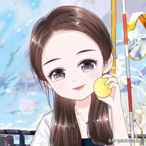 女生可爱卡通图像,女生卡通可爱图片(又甜又可爱的女生卡通头像)_犇涌
