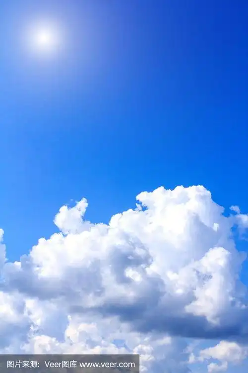 蓝天白云.阳光明媚的夏日或春日,阴雨绵绵,阳光灿烂.