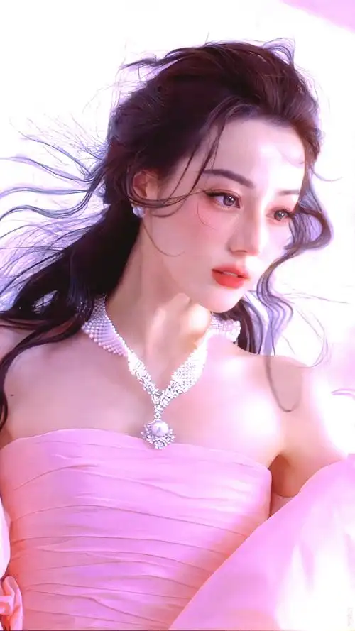 迪丽热巴一年22套高定##迪丽热巴费加罗油画公主造型