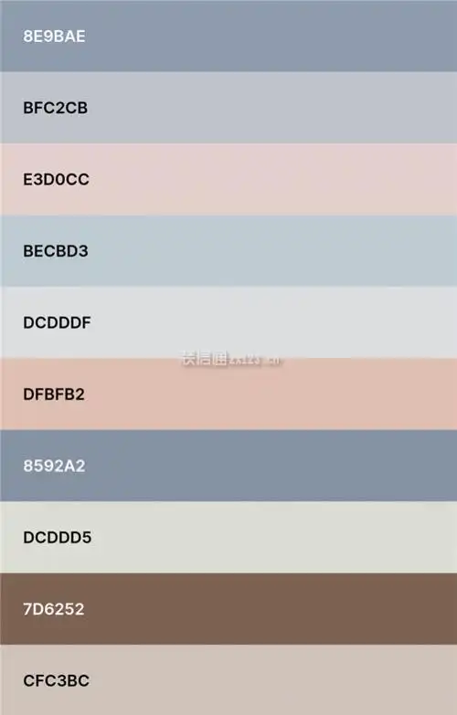 八组高级灰色卡总有一款适合您家