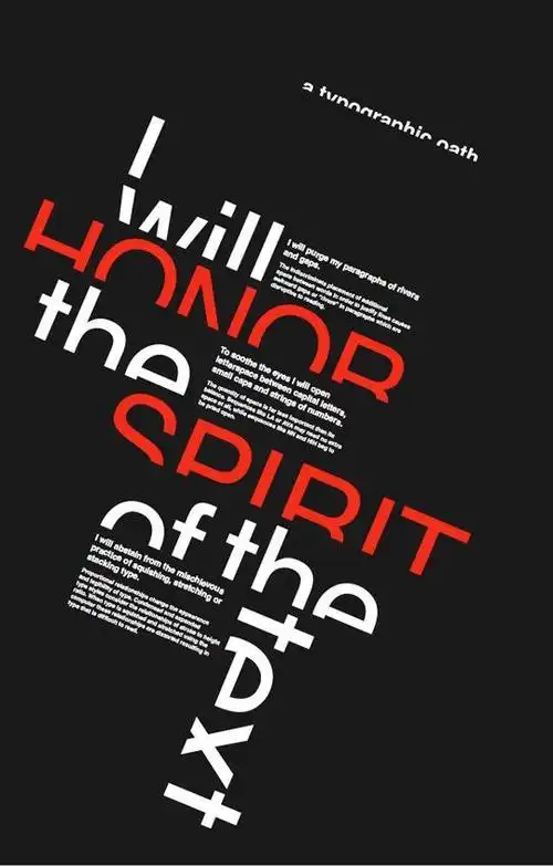 海报的文字版式编排设计(89款)(5)-海报作品集-设计-艺术中国