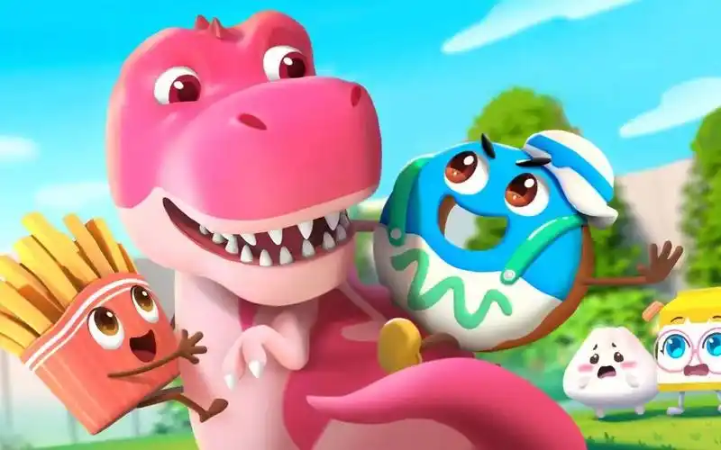 大恐龙的救援行动 更多动画 美食家族 早教 益智 育儿动画片 babybus