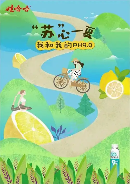 娃哈哈平面作品分享