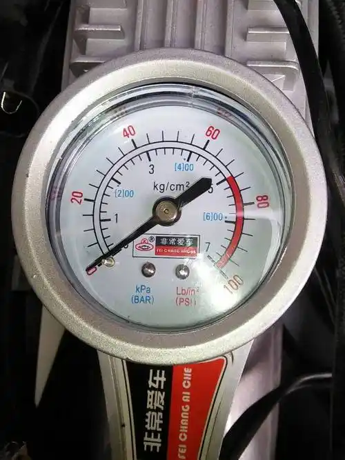 充气泵如何看表测气压 如何看充气泵气压表数据