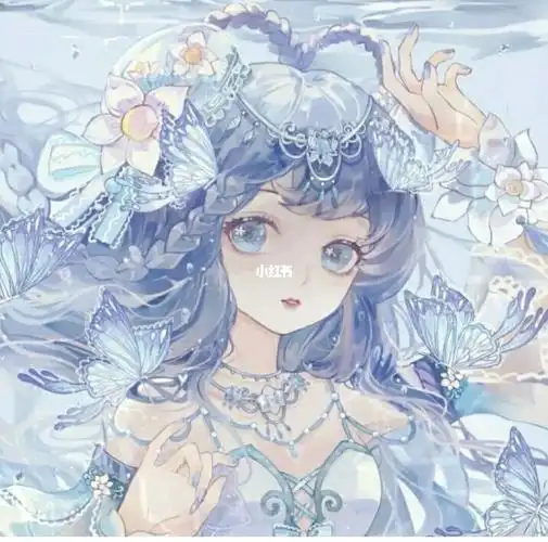 头像蓝色系高冷蓝色冷漠系的头像