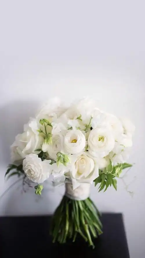 小清新治愈花束图片手机壁纸
