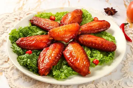 奥尔良鸡翅图片