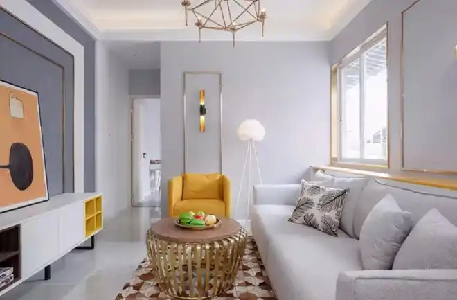 客厅电视背景墙装修设计,轻奢质感很上档次,喜欢就收藏吧|石膏线|乳胶