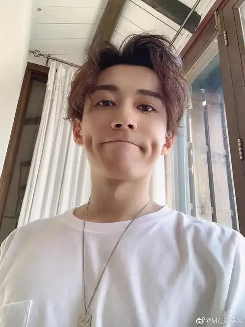 刘学义 | 抿嘴 酒窝