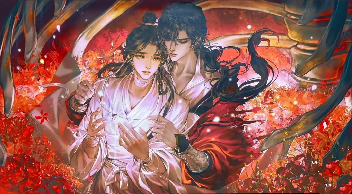 天官赐福 #古风 #天官赐福百无禁忌 #谢怜 #花城 - 抖音