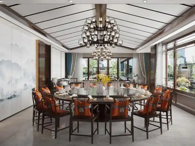 新中式餐厅设计