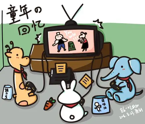 如如酱 ai萌漫 童年的回忆