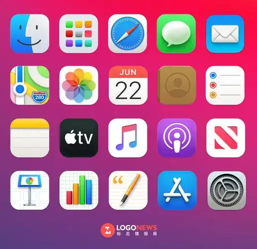 apple 新版 macos 更改了所有图标设计,有你喜欢的吗?