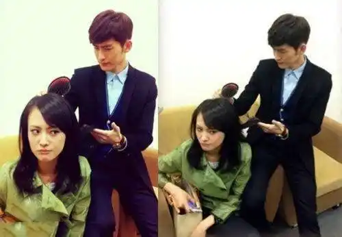 复合的节奏张翰为活动站台手戴与郑爽同款戒指