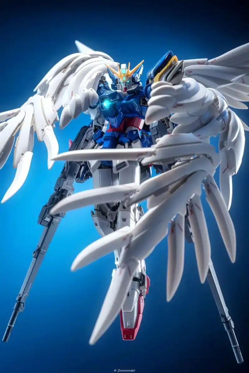 纵横战场的华丽羽翼-fix 飞翼零式ew.#高达 #高达模型 - 抖音