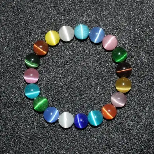 猫眼石手链(猫眼石手链戴左手还是右手)