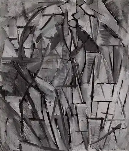 艺赏几何抽象画派先驱蒙德里安