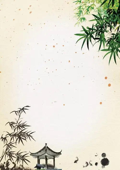 中国风海报背景免抠素材免费下载_觅元素51yuansu.com