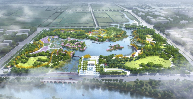 02设计定位,03案例分析,04整体设计(设计概念,总平面图,鸟瞰图,景观