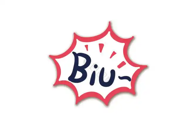 文字biu手举牌简笔画可爱卡通手绘biu表情包gif图1/1 >精选14个biu