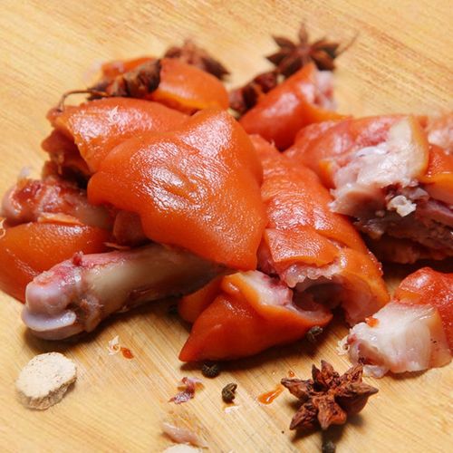 正宗五香猪蹄500g酱猪蹄熟食红烧猪蹄猪手猪脚猪爪包邮土猪真空