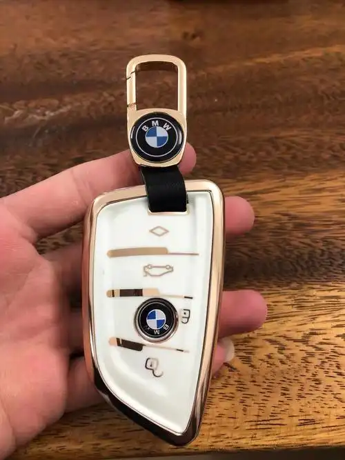 宝马改装  #宝马新5系  #宝马车钥匙套