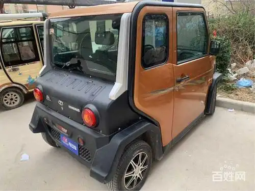 大阳四座电动四轮车 - 菏泽郓城二手电动车 - 郓城百姓网