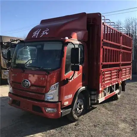 解放4米2仓栏货车领途宽体蓝牌可分期