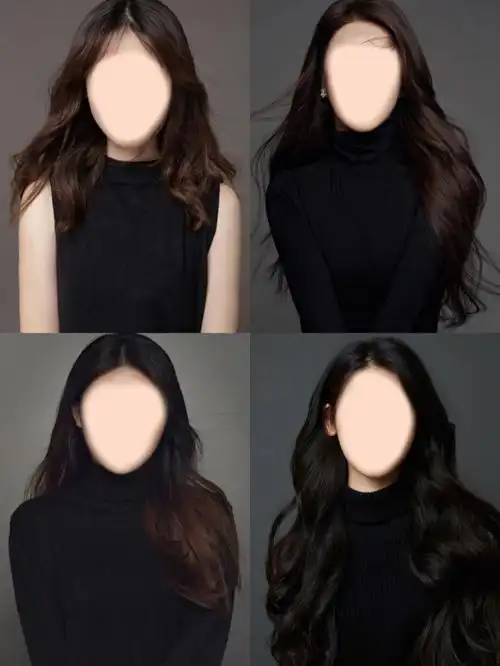 黑色肖像写真模板经典永不过时