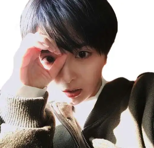 个性女生男生帅气短发中性假发头套