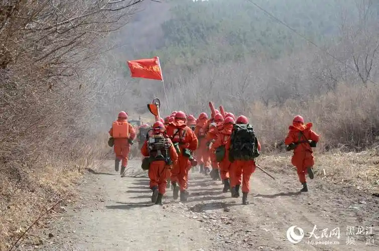 武警哈尔滨森林支队开展春季灭火实战演练_新闻频道_中国青年网