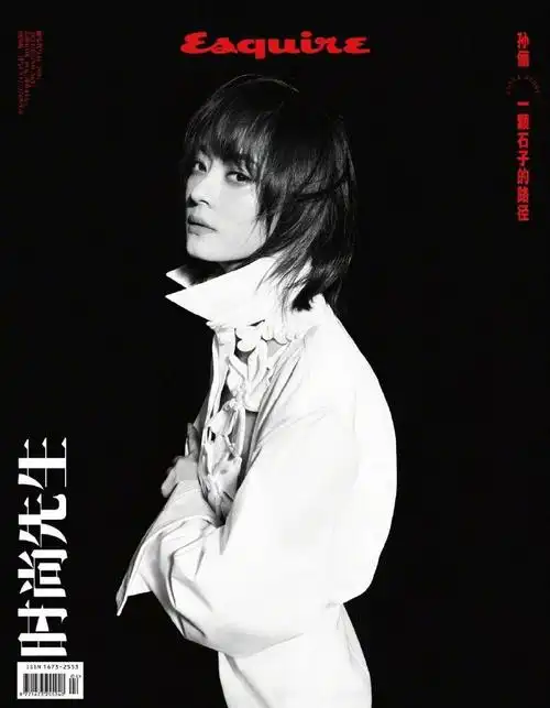 孙俪时尚先生封面##孙俪镂空巴洛克大片